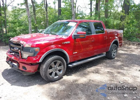 2013 Ford F-150 Fx4 из США, поврежденный, VIN 1FTFW1ET5DFB27606